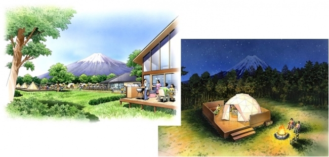 富士山の大自然を「気軽に」「快適に」満喫する、一歩先のアウトドアリゾート　「PICA Fujiyama」(ピカ フジヤマ)　～2018年7月 富士河口湖町にオープン～