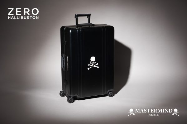 【NEWS】オンライン即完で話題の“漆黒の限定ラゲージ”第二弾。ZERO HALLIBURTON × MASTERMIND WORLD、待望のチェックインサイズ 3/14(土)発売-エース株式会社